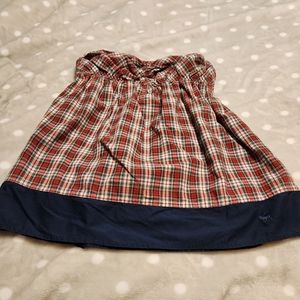 A tub top Abercrombie and Fitch plaid top